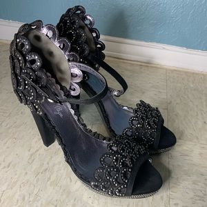 Bettie Page Black Heels